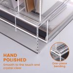 HeZone Desk Organizers and Storage, Office Organization Storage, Clear Acrylic Office Desk Organizers and Accessories with Drawer- 1 Pack - Image 5
